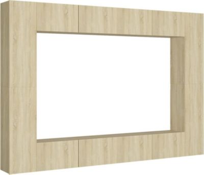 Meuble TV HELLOSHOP26 Ensemble de meubles armoire buffet TV té