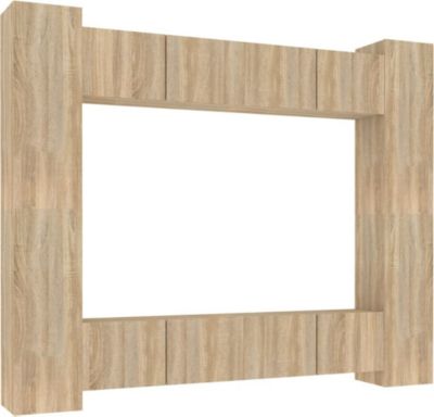 Meuble TV HELLOSHOP26 Ensemble de meubles armoire buffet TV té Meuble TV HELLOSHOP26 Ensemble de meubles armoire buffet TV té