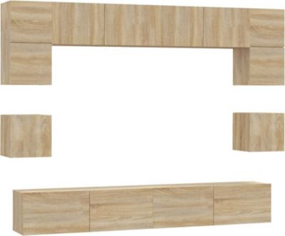 Meuble TV HELLOSHOP26 Ensemble de meubles armoire buffet TV té