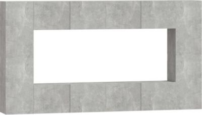 Meuble TV HELLOSHOP26 Ensemble de meubles armoire buffet TV té