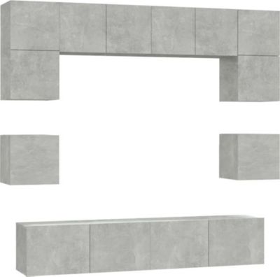 Meuble TV HELLOSHOP26 Ensemble de meubles armoire buffet TV té