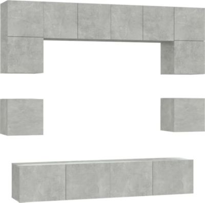 Meuble TV HELLOSHOP26 Ensemble de meubles armoire buffet TV té Meuble TV HELLOSHOP26 Ensemble de meubles armoire buffet TV té