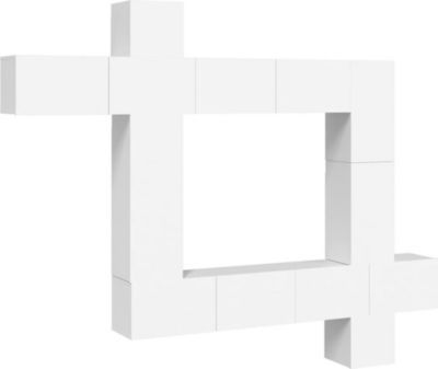 Meuble TV HELLOSHOP26 Ensemble de meubles armoire buffet TV té