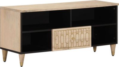 Meuble TV HELLOSHOP26 Meuble TV multimédia étagère télévision