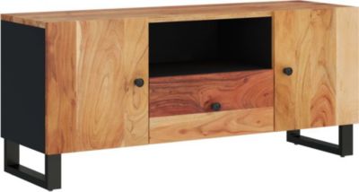 Meuble TV HELLOSHOP26 Meuble TV multimédia étagère télévision