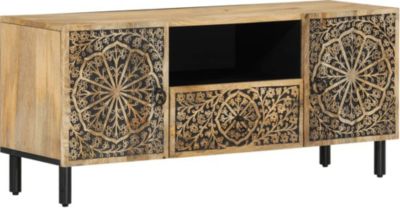 Meuble TV HELLOSHOP26 Meuble TV multimédia étagère télévision