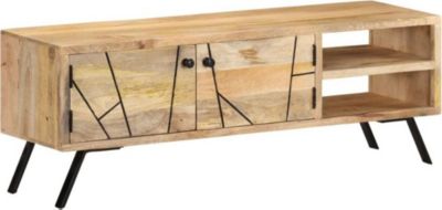 Meuble TV HELLOSHOP26 Meuble TV multimédia étagère télévision