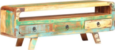 Meuble TV HELLOSHOP26 Meuble TV multimédia étagère télévision