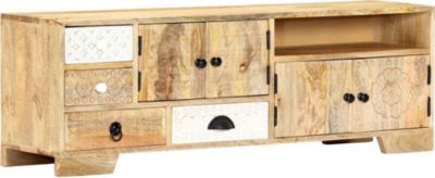 Meuble TV HELLOSHOP26 Meuble TV multimédia étagère télévision