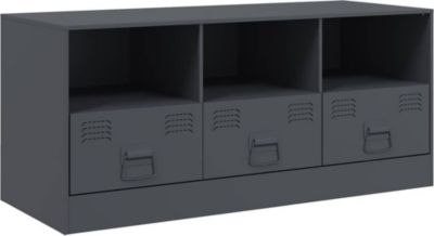 Meuble TV HELLOSHOP26 Meuble TV multimédia étagère télévision