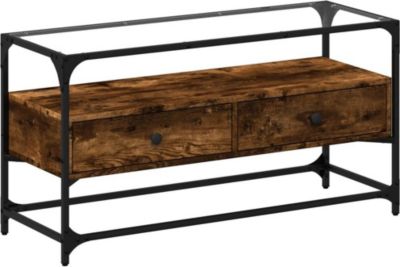 Meuble TV HELLOSHOP26 Meuble TV multimédia étagère télévision