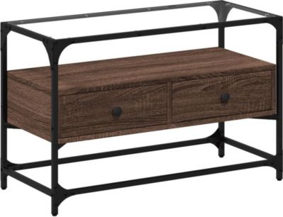 Meuble TV HELLOSHOP26 Meuble TV multimédia étagère télévision