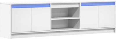 Meuble TV HELLOSHOP26 Meuble TV multimédia étagère télévision