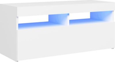 Meuble TV HELLOSHOP26 Meuble TV multimédia étagère télévision