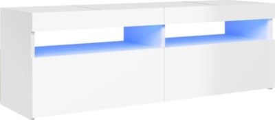 Meuble TV HELLOSHOP26 Meuble TV multimédia étagère télévision