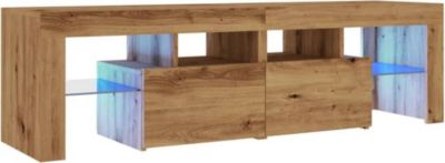 Meuble TV HELLOSHOP26 Meuble TV multimédia étagère télévision