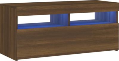 Meuble TV HELLOSHOP26 Meuble TV multimédia étagère télévision