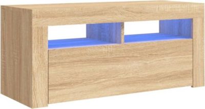 Meuble TV HELLOSHOP26 Meuble TV multimédia étagère télévision