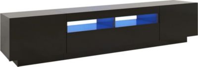 Meuble TV HELLOSHOP26 Meuble TV multimédia étagère télévision