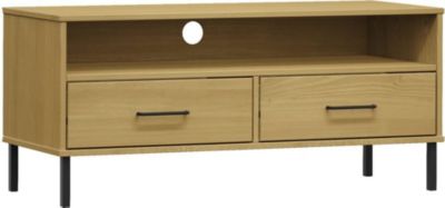 Meuble TV HELLOSHOP26 Meuble TV multimédia étagère télévision