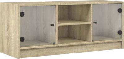 Meuble TV HELLOSHOP26 Meuble TV multimédia étagère télévision