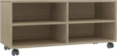 Meuble TV HELLOSHOP26 Meuble TV multimédia étagère télévision