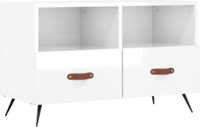 Meuble TV HELLOSHOP26 Meuble TV multimédia étagère télévision