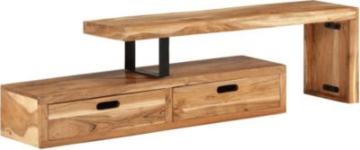 Meuble TV HELLOSHOP26 Meuble TV multimédia étagère télévision