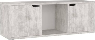 Meuble TV HELLOSHOP26 Meuble TV multimédia étagère télévision