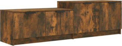 Meuble TV HELLOSHOP26 Meuble TV multimédia étagère télévision