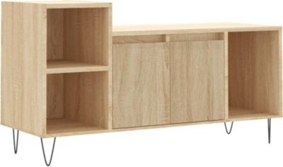 Meuble TV HELLOSHOP26 Meuble TV multimédia étagère télévision