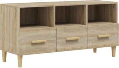 Meuble TV HELLOSHOP26 Meuble TV multimédia étagère télévision