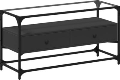 Meuble TV HELLOSHOP26 Meuble TV multimédia étagère télévision