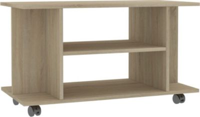 Meuble TV HELLOSHOP26 Meuble TV multimédia étagère télévision