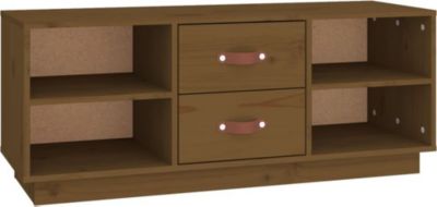 Meuble TV HELLOSHOP26 Meuble TV multimédia étagère télévision