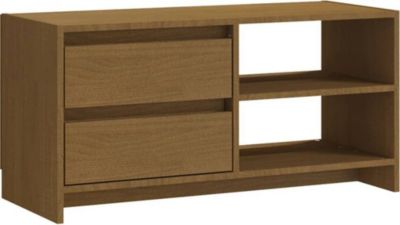 Meuble TV HELLOSHOP26 Meuble TV multimédia étagère télévision