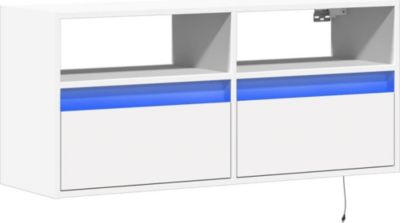 Meuble TV HELLOSHOP26 Meuble TV multimédia étagère télévision