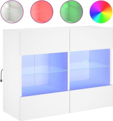 Meuble TV HELLOSHOP26 Meuble TV multimédia étagère télévision