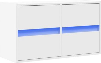 Meuble TV HELLOSHOP26 Meuble TV multimédia étagère télévision