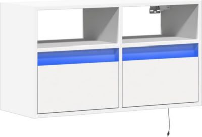 Meuble TV HELLOSHOP26 Meuble TV multimédia étagère télévision