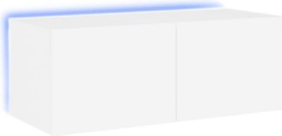 Meuble TV HELLOSHOP26 Meuble TV multimédia étagère télévision