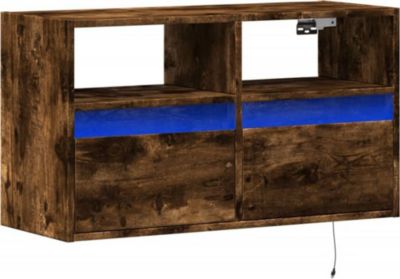 Meuble TV HELLOSHOP26 Meuble TV multimédia étagère télévision