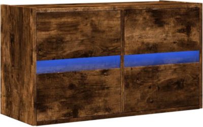 Meuble TV HELLOSHOP26 Meuble TV multimédia étagère télévision