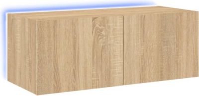 Meuble TV HELLOSHOP26 Meuble TV multimédia étagère télévision