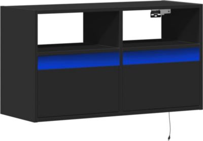 Meuble TV HELLOSHOP26 Meuble TV multimédia étagère télévision