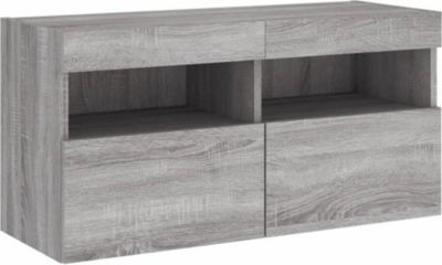 Meuble TV HELLOSHOP26 Meuble TV multimédia étagère télévision