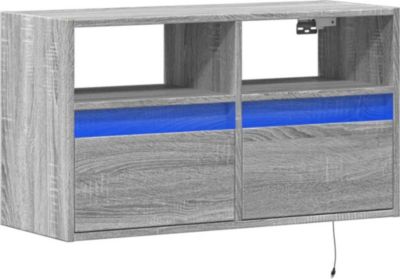 Meuble TV HELLOSHOP26 Meuble TV multimédia étagère télévision