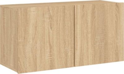 Meuble TV HELLOSHOP26 Meuble TV multimédia étagère télévision