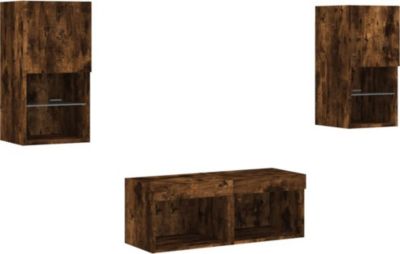 Meuble TV HELLOSHOP26 Meuble TV multimédia étagère télévision