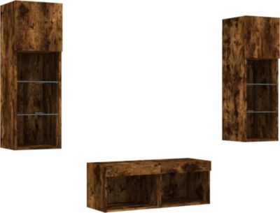 Meuble TV HELLOSHOP26 Meuble TV multimédia étagère télévision